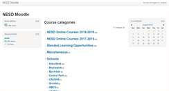 Desktop Screenshot of moodle.nesd.ca